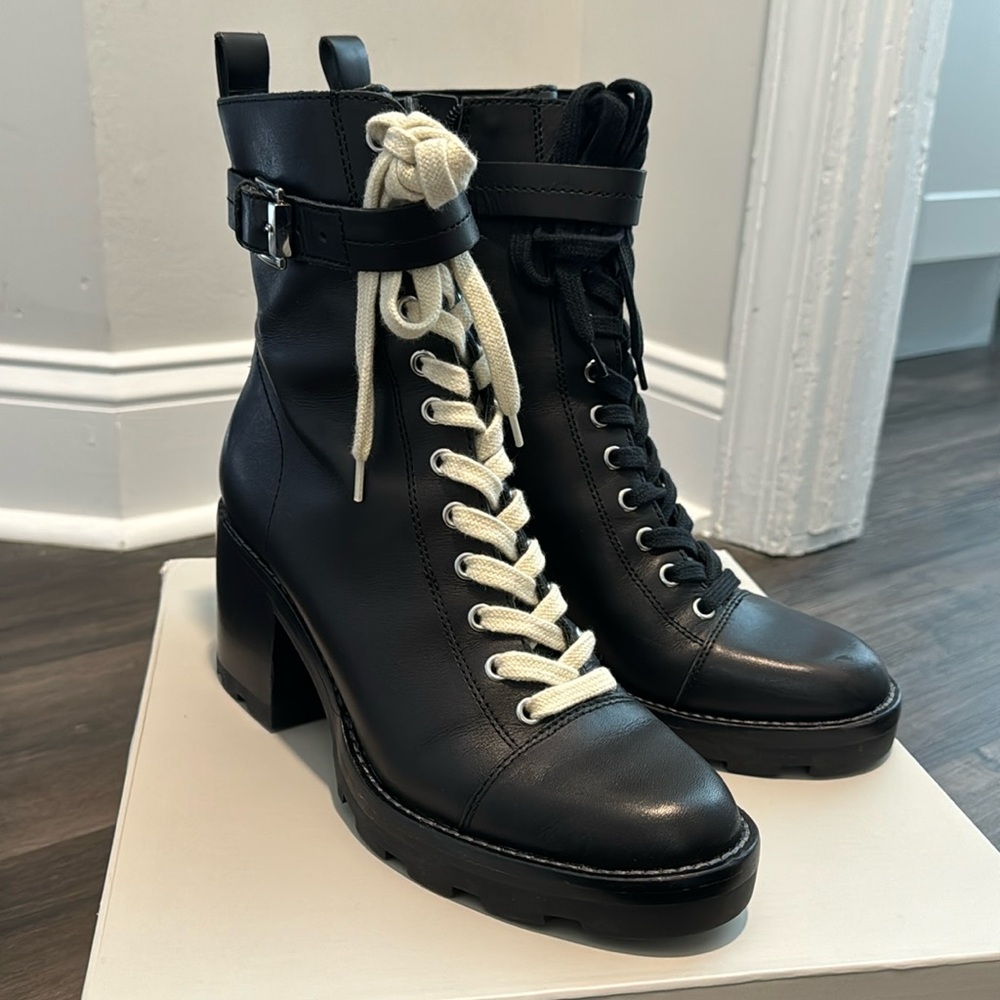 Marc Fisher LTD Leather Boots size 9